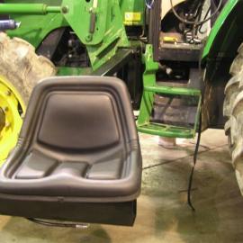 Modified John Deere with Chair Lift